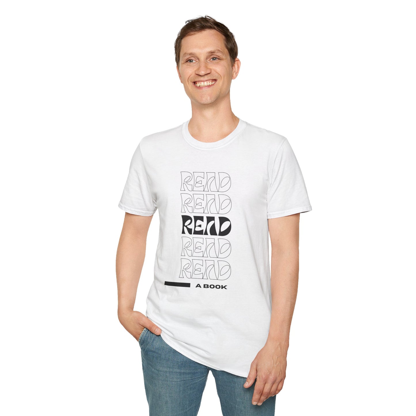READ A Book Unisex Softstyle T-Shirt