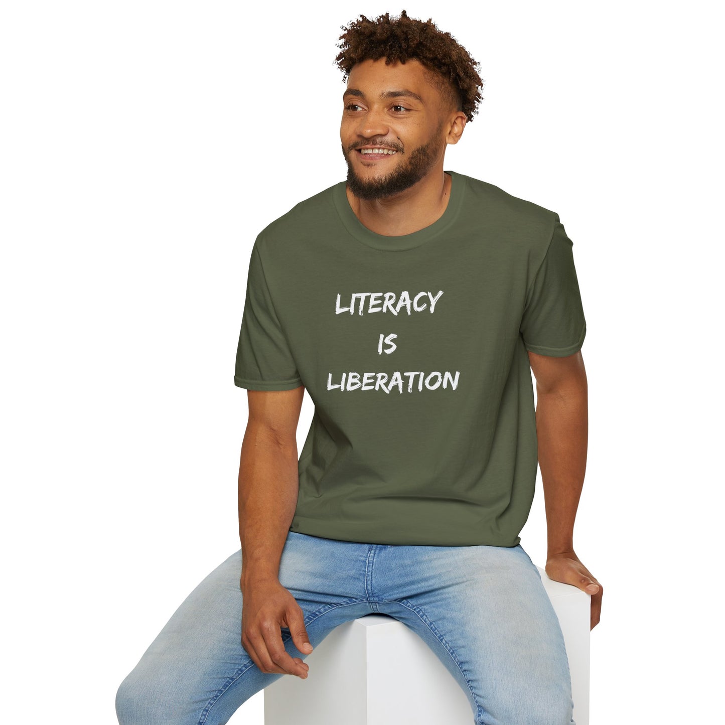 Literacy Is Liberation Unisex Softstyle T-Shirt