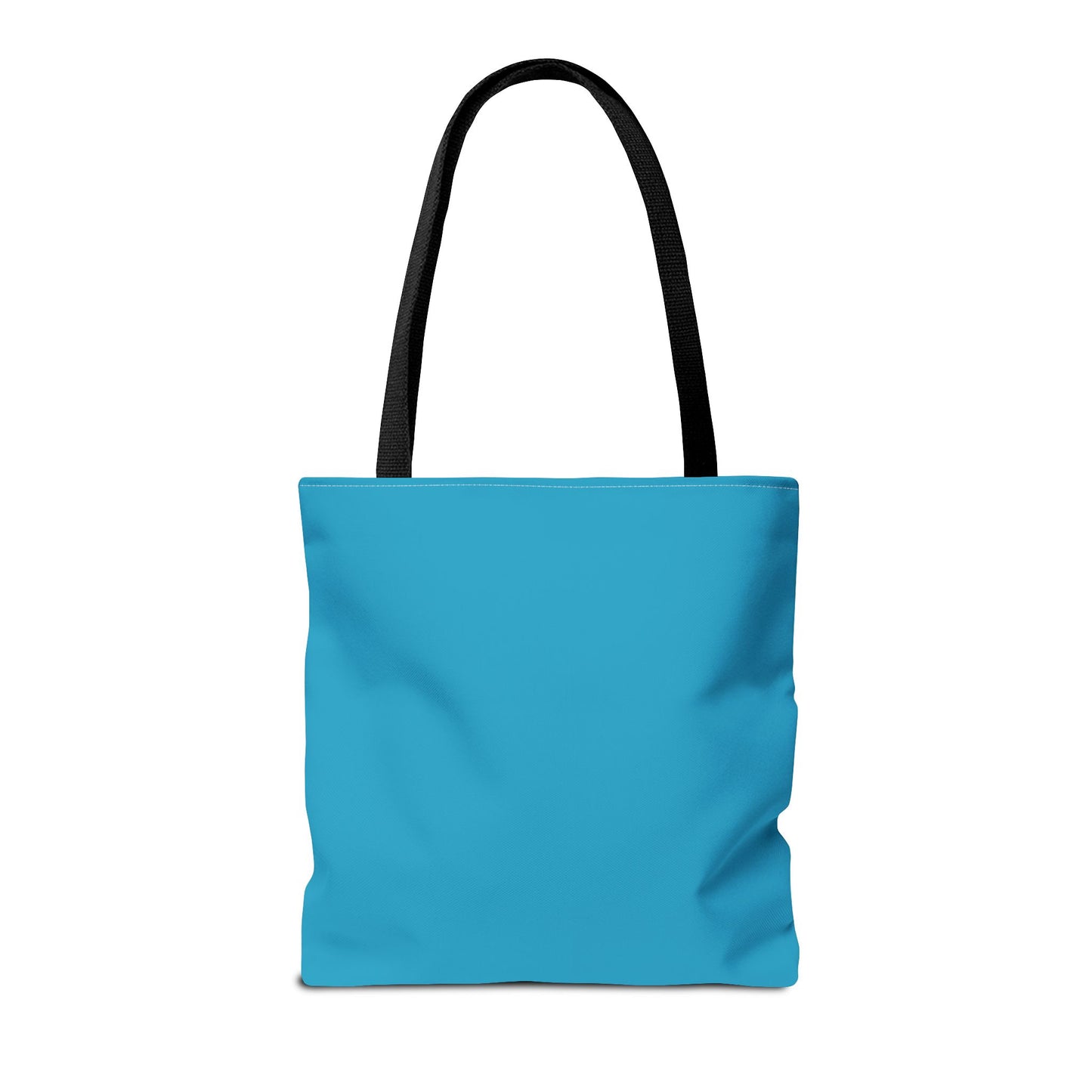 Turquoise Read A Book Tote Bag