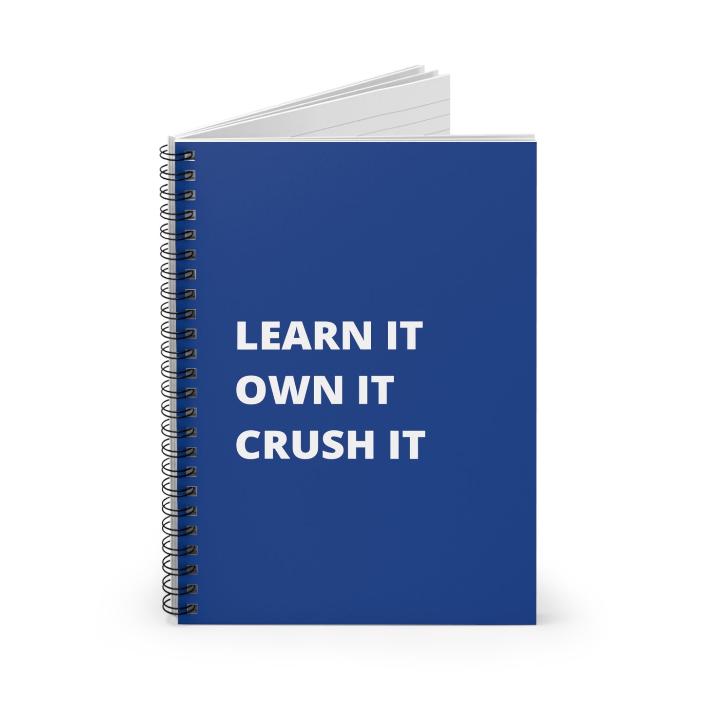 Blue Learn It Spiral Notebook - Ruled Line