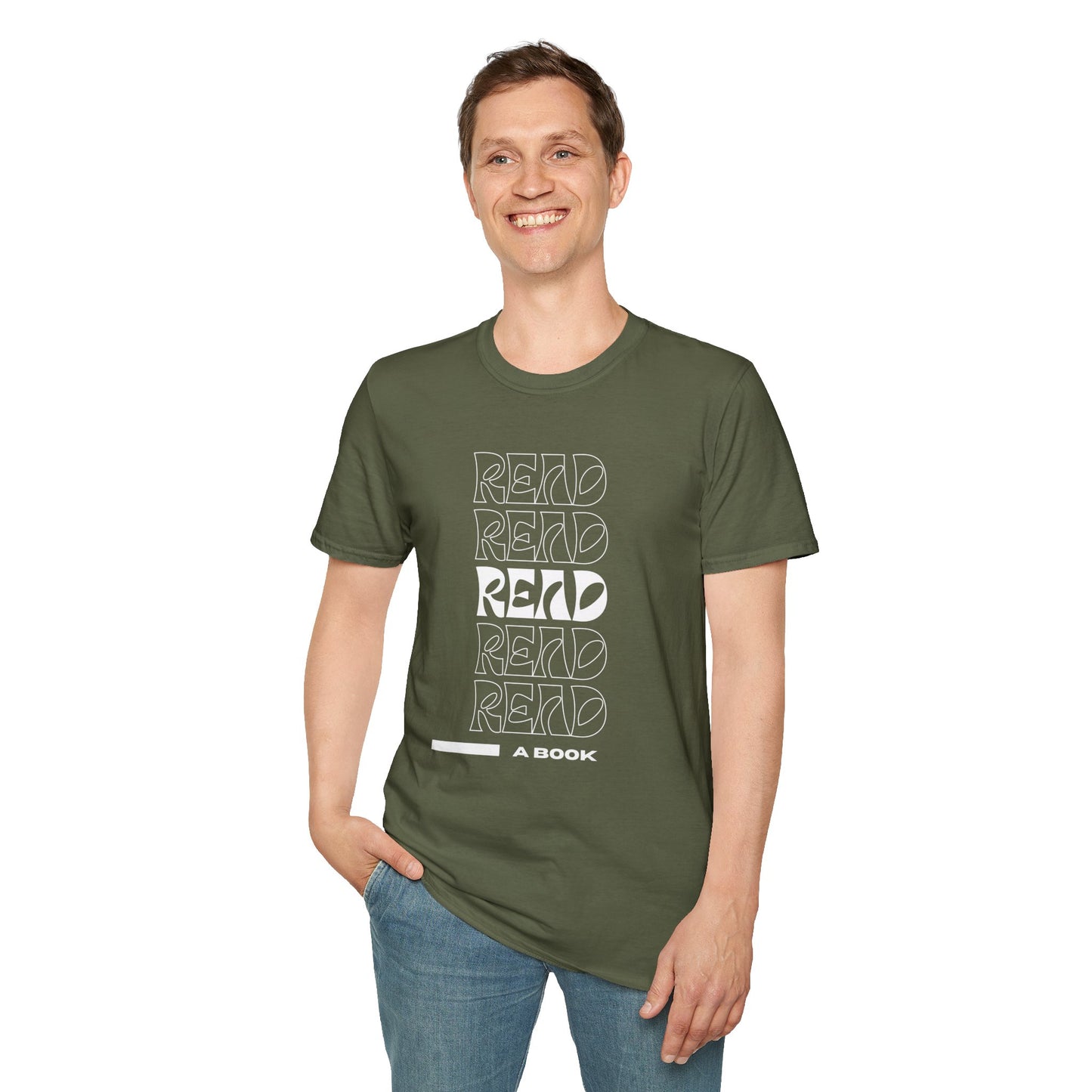 READ A Book Unisex Softstyle T-Shirt
