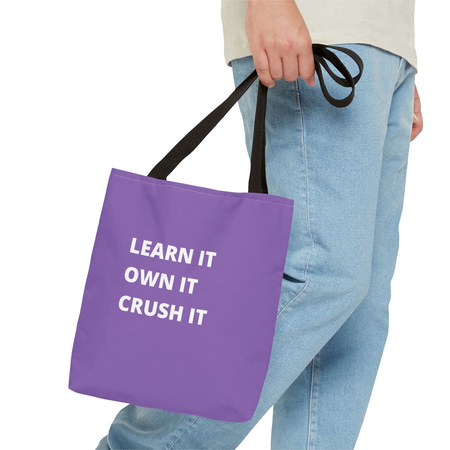 Light Purple Learn It Tote Bag