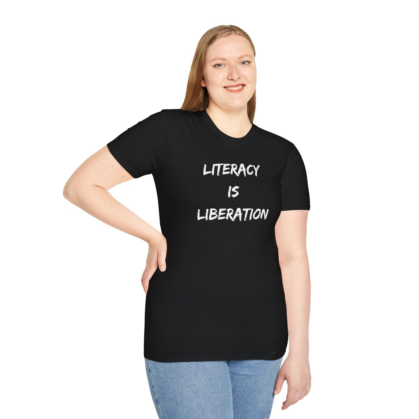 Literacy Is Liberation Unisex Softstyle T-Shirt