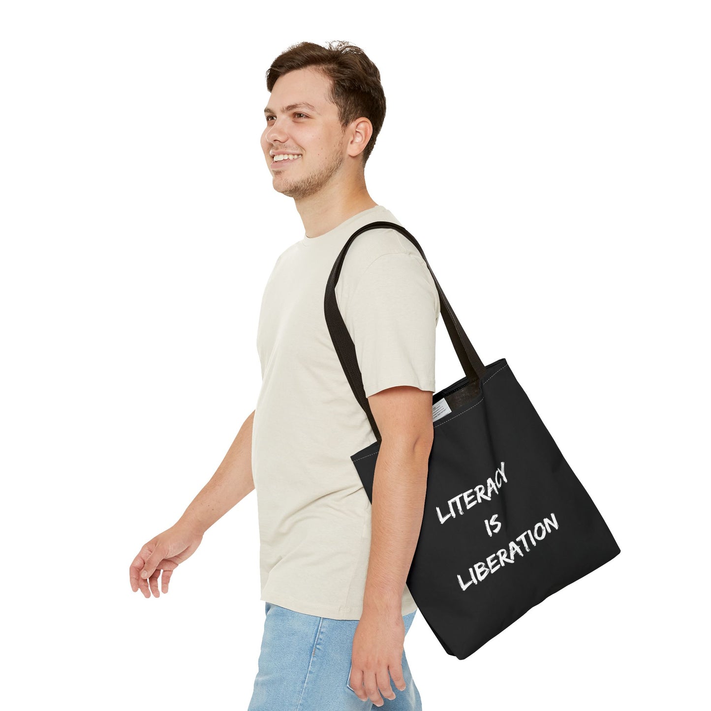 Black Literacy Tote Bag