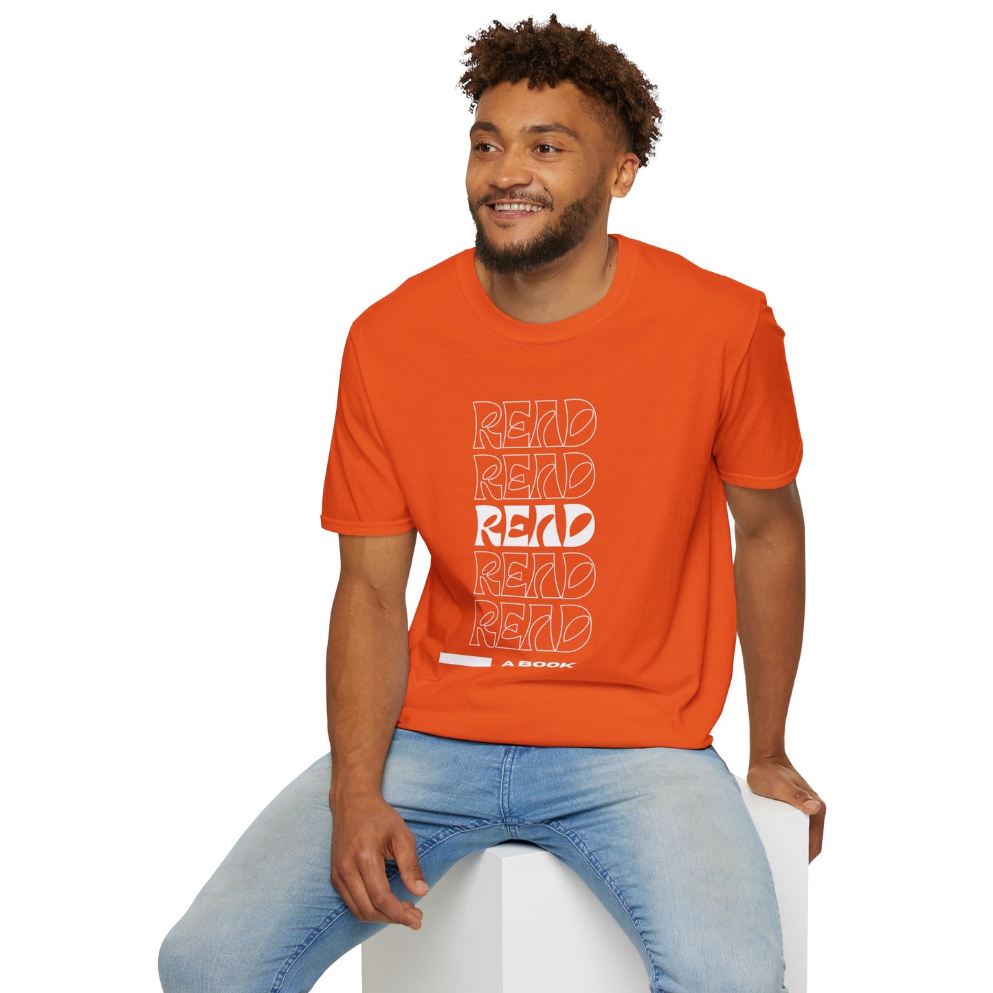 READ A Book Unisex Softstyle T-Shirt