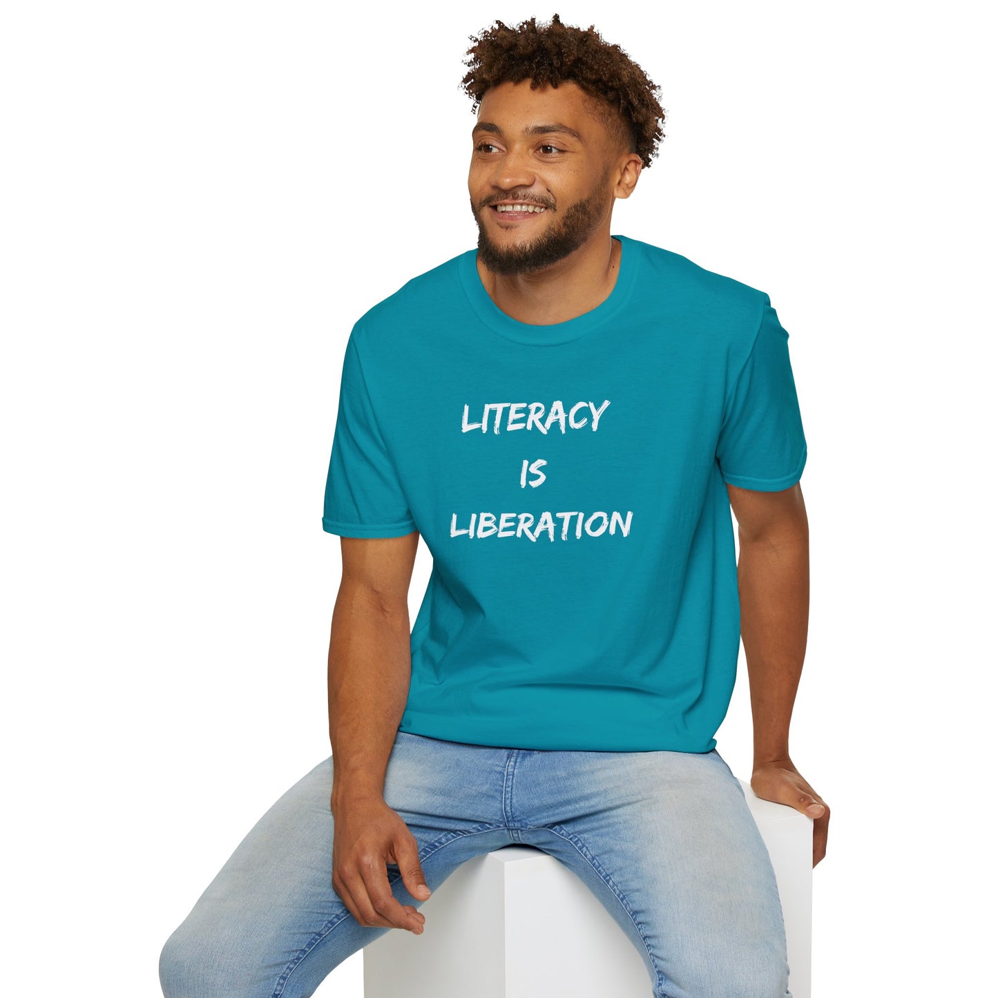 Literacy Is Liberation Unisex Softstyle T-Shirt