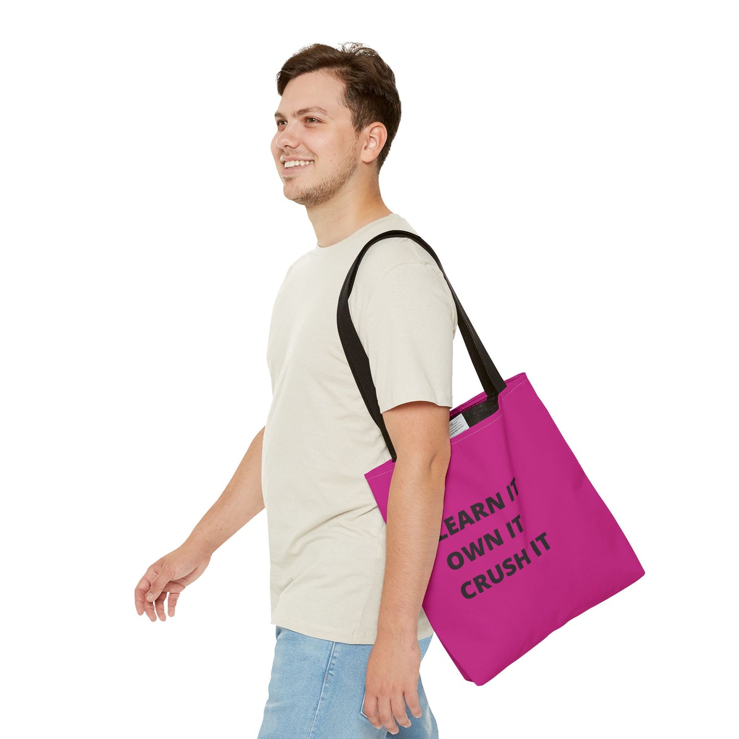 Pink Learn It Tote Bag