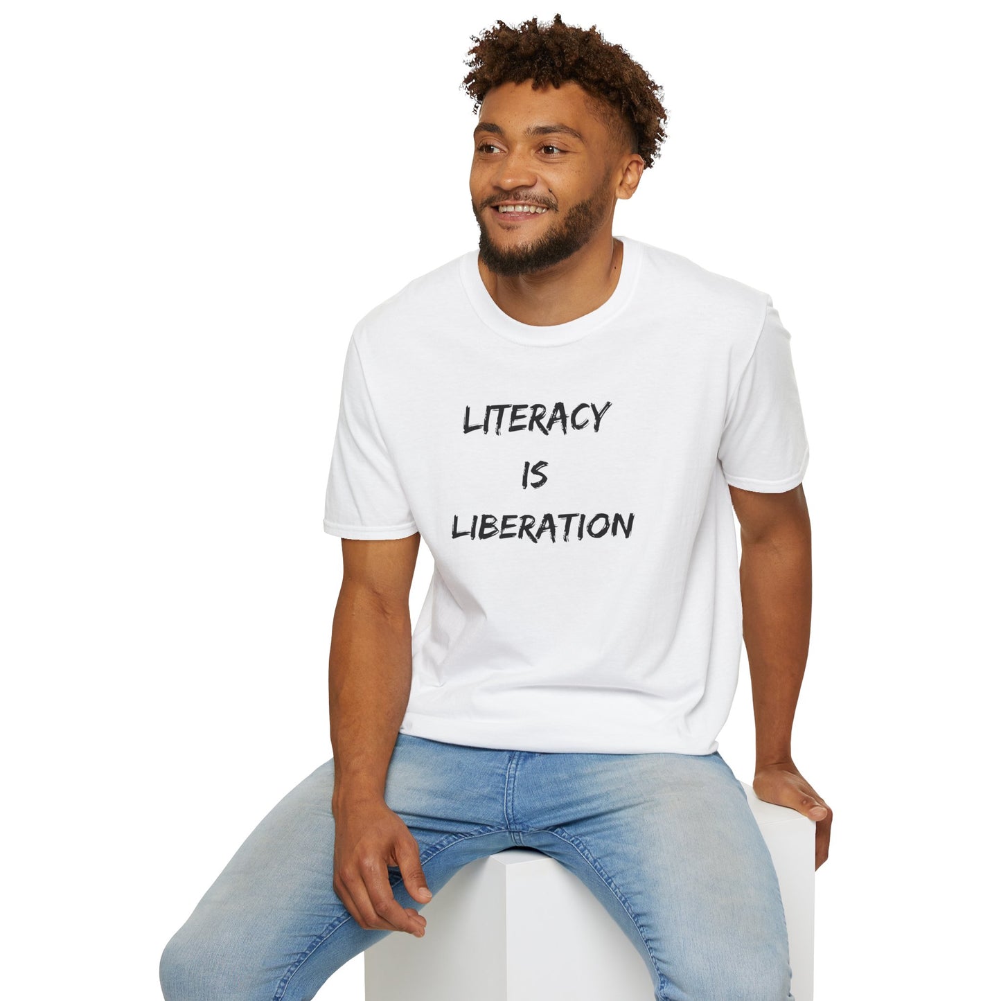 Literacy Is Liberation Unisex Softstyle T-Shirt