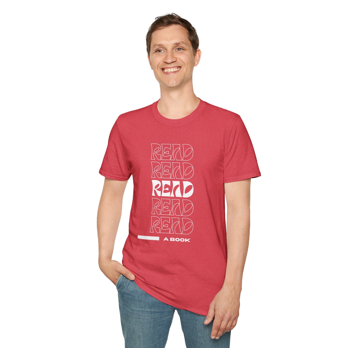 READ A Book Unisex Softstyle T-Shirt