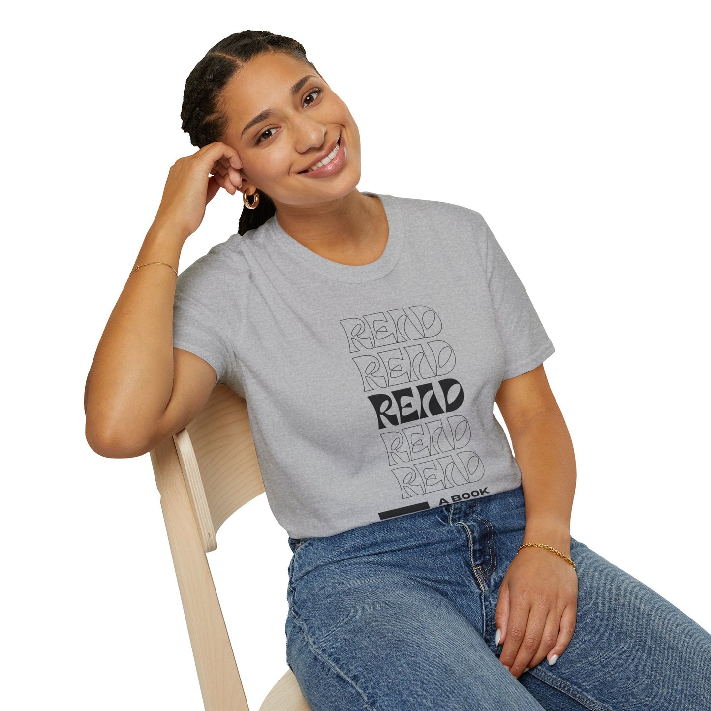 READ A Book Unisex Softstyle T-Shirt