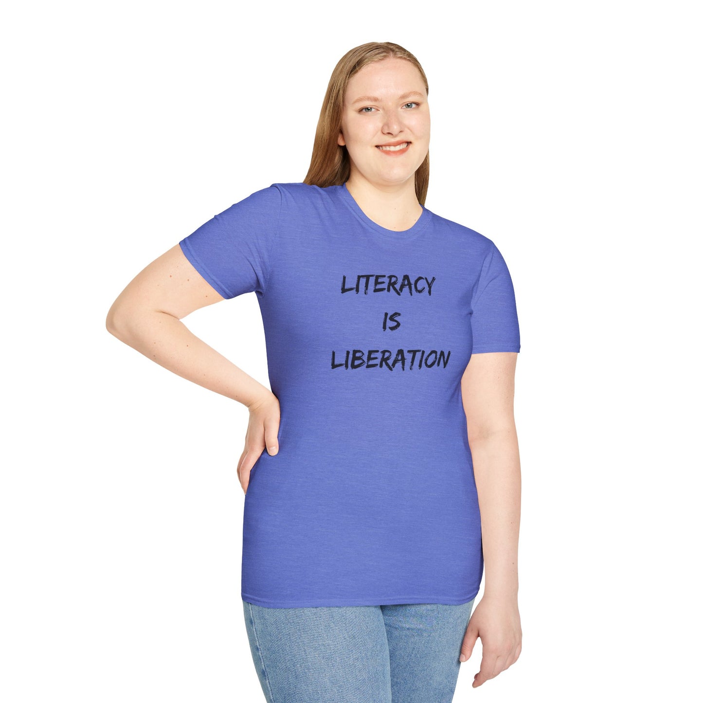 Literacy Is Liberation Unisex Softstyle T-Shirt