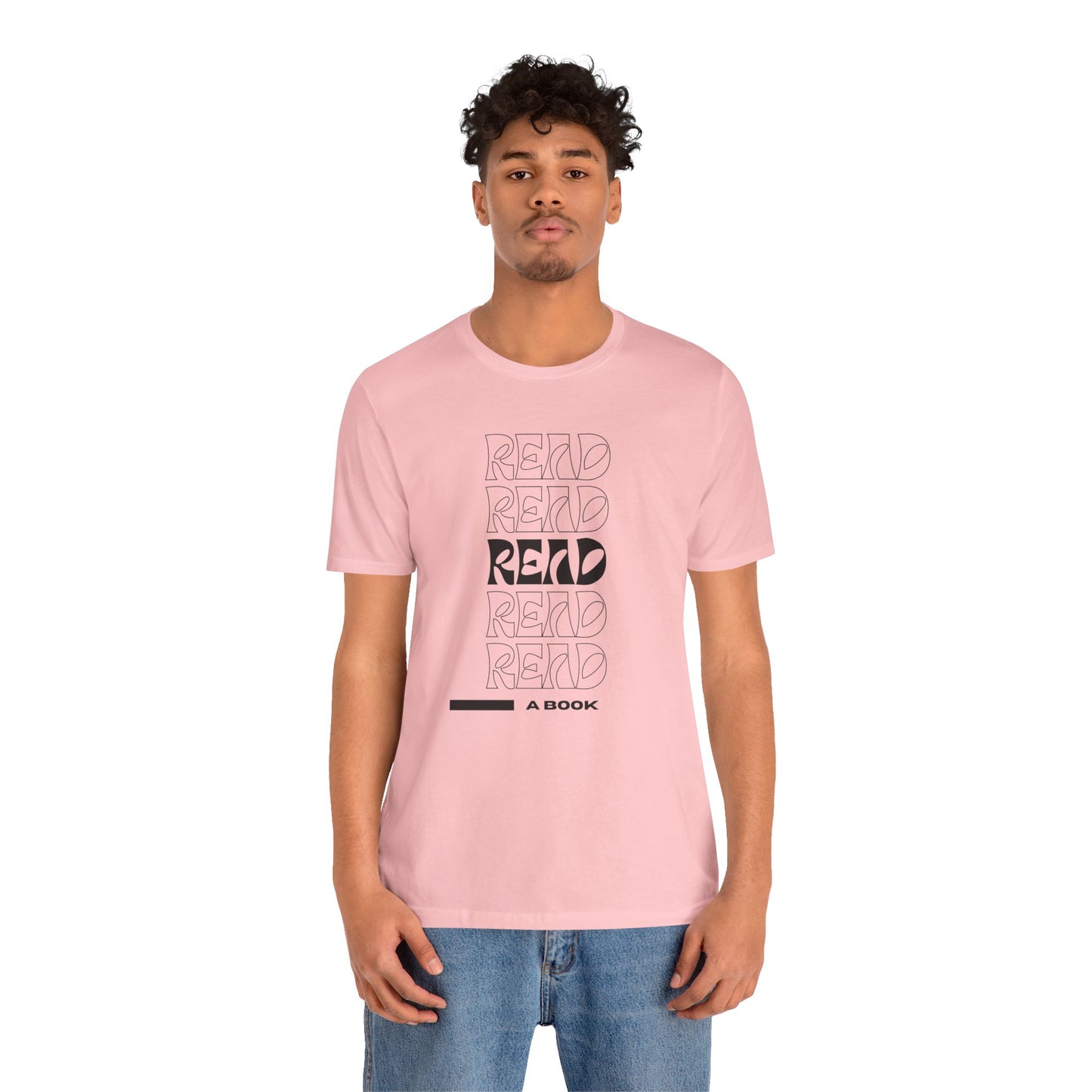 READ Unisex Jersey Short Sleeve Tee (Berry Collection)