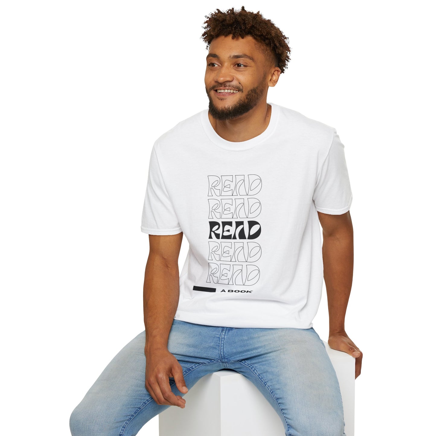 READ A Book Unisex Softstyle T-Shirt