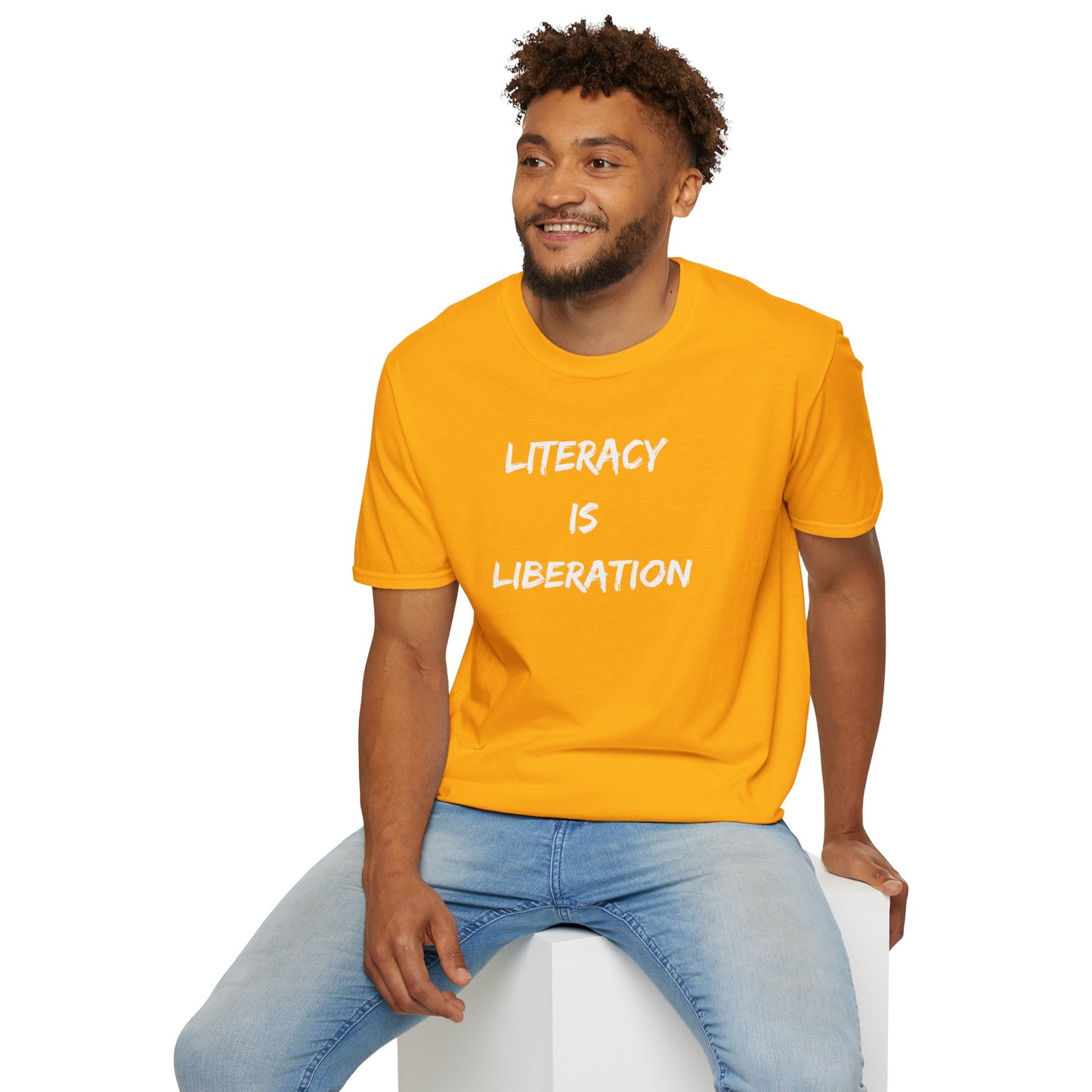 Literacy Is Liberation Unisex Softstyle T-Shirt