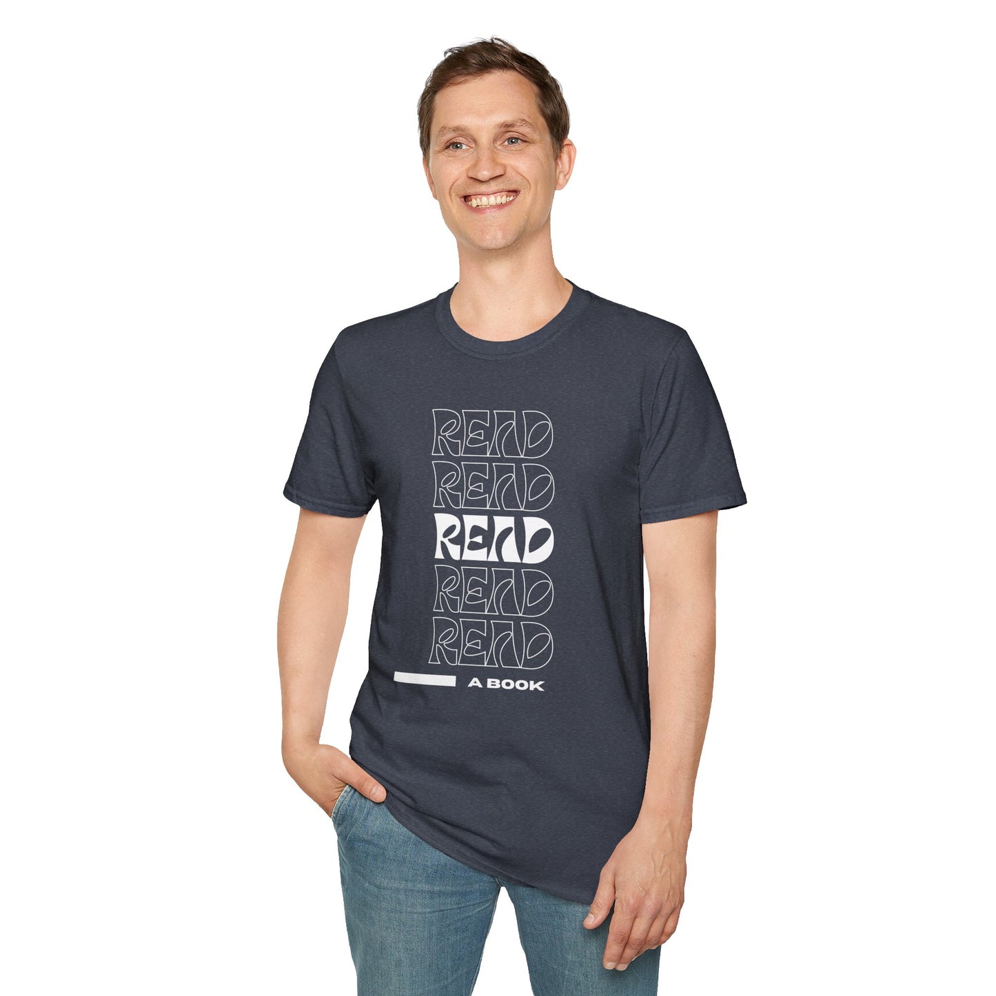 READ A Book Unisex Softstyle T-Shirt