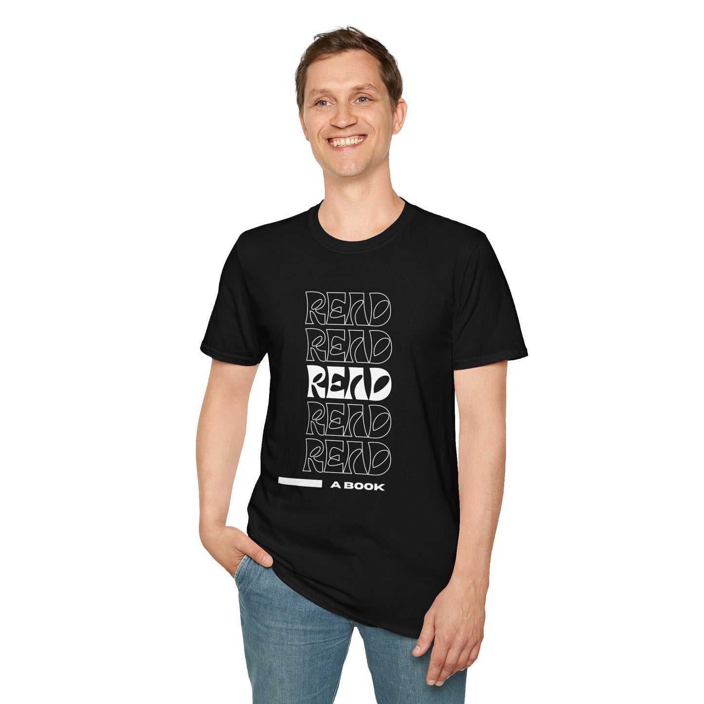 READ A Book Unisex Softstyle T-Shirt