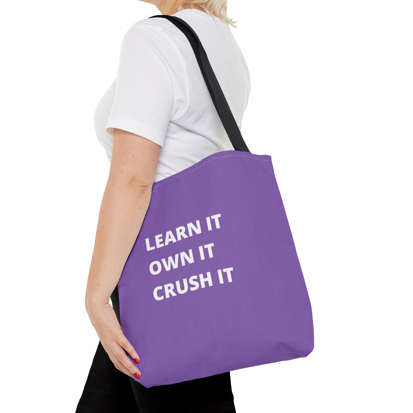Light Purple Learn It Tote Bag