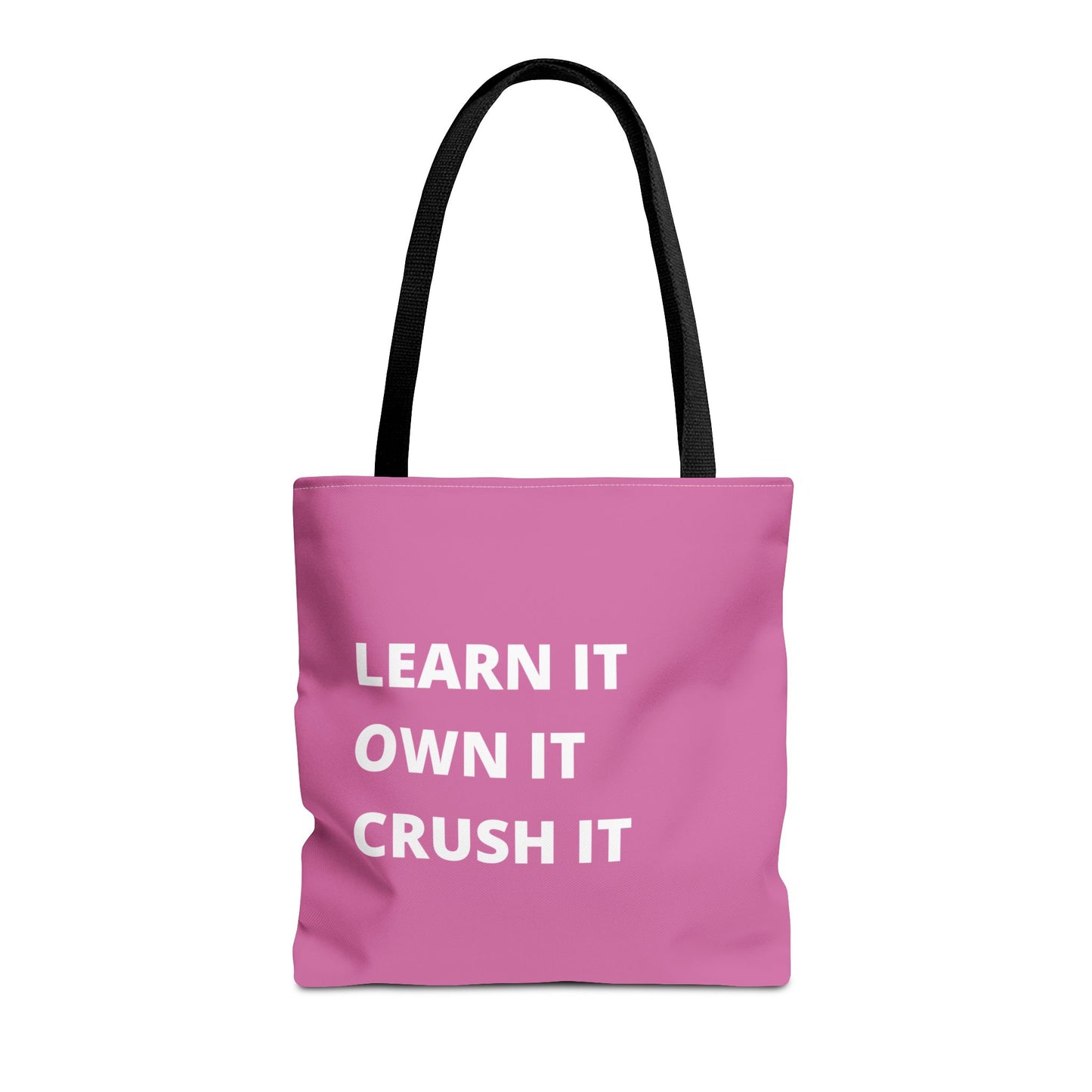 Light Pink Learn It Tote Bag