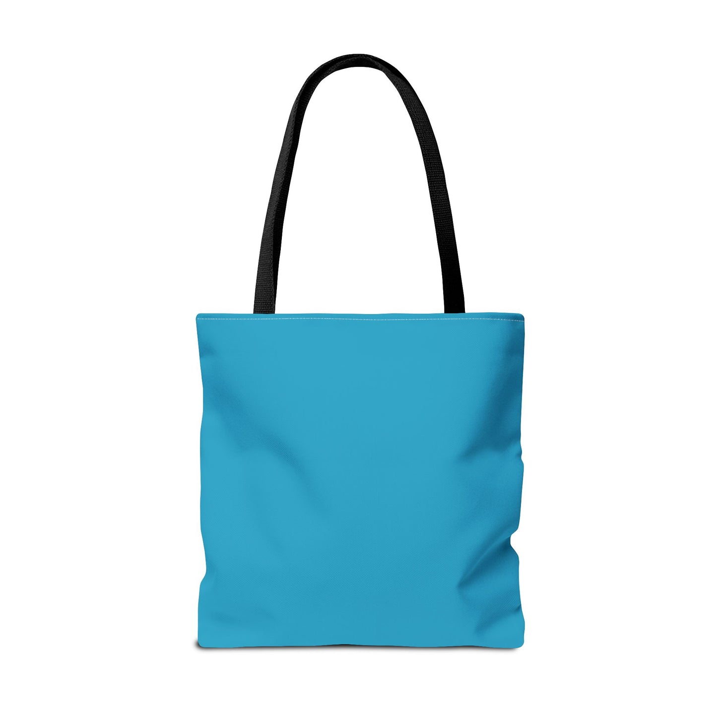 Turquoise Read A Book Tote Bag