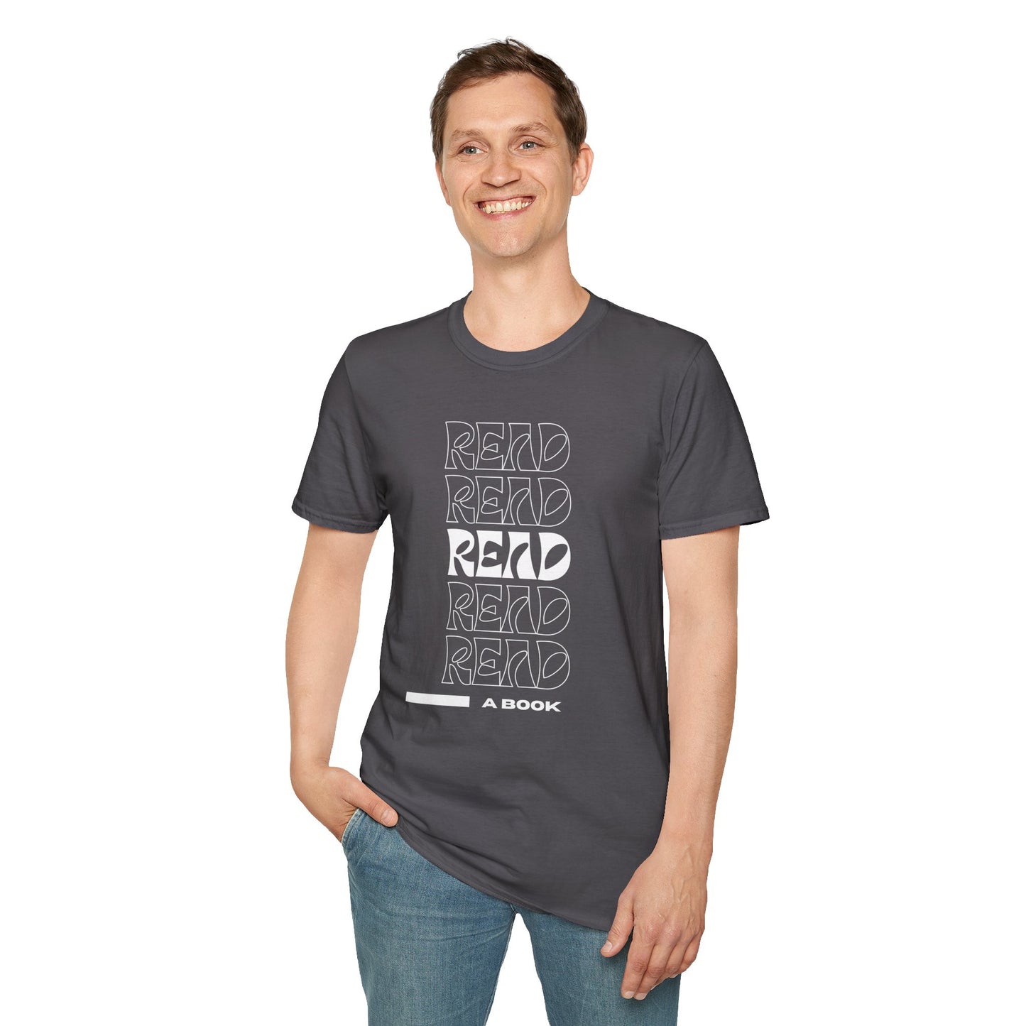 READ A Book Unisex Softstyle T-Shirt