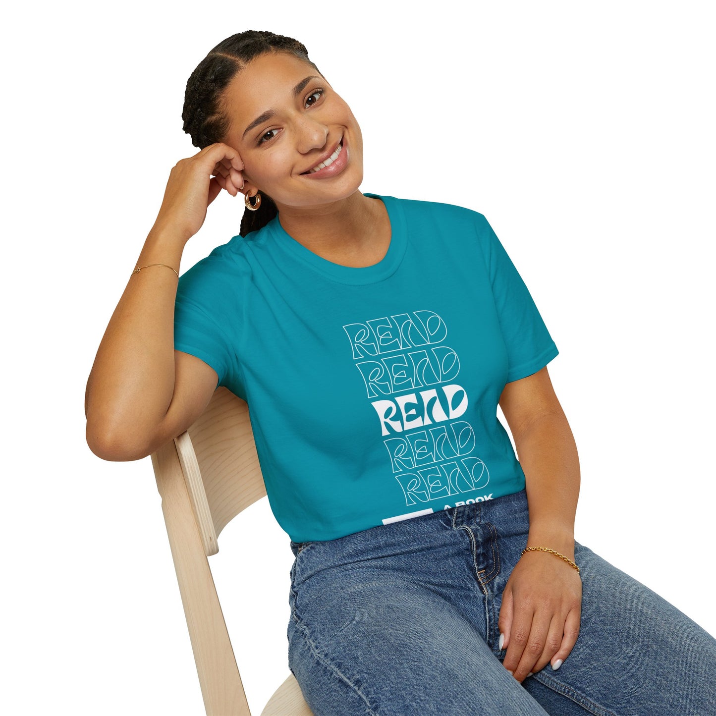 READ A Book Unisex Softstyle T-Shirt