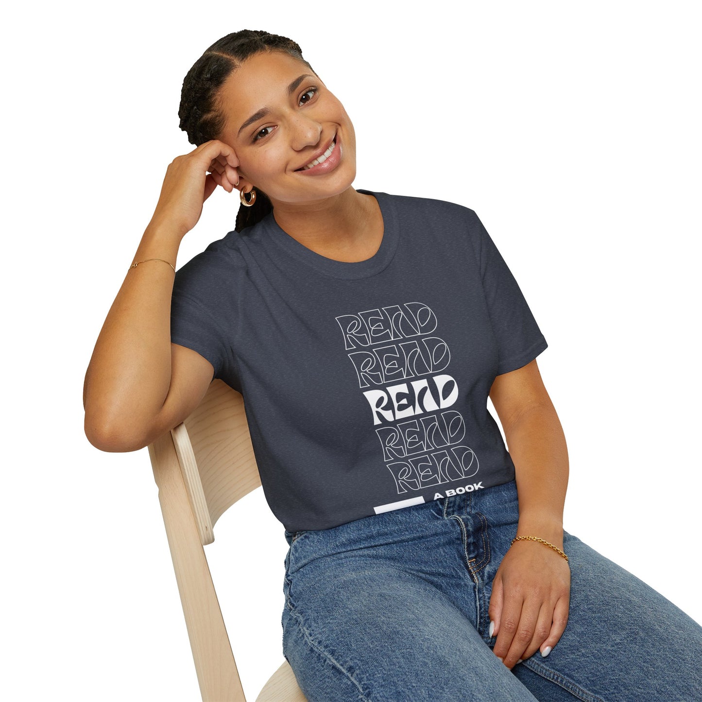 READ A Book Unisex Softstyle T-Shirt