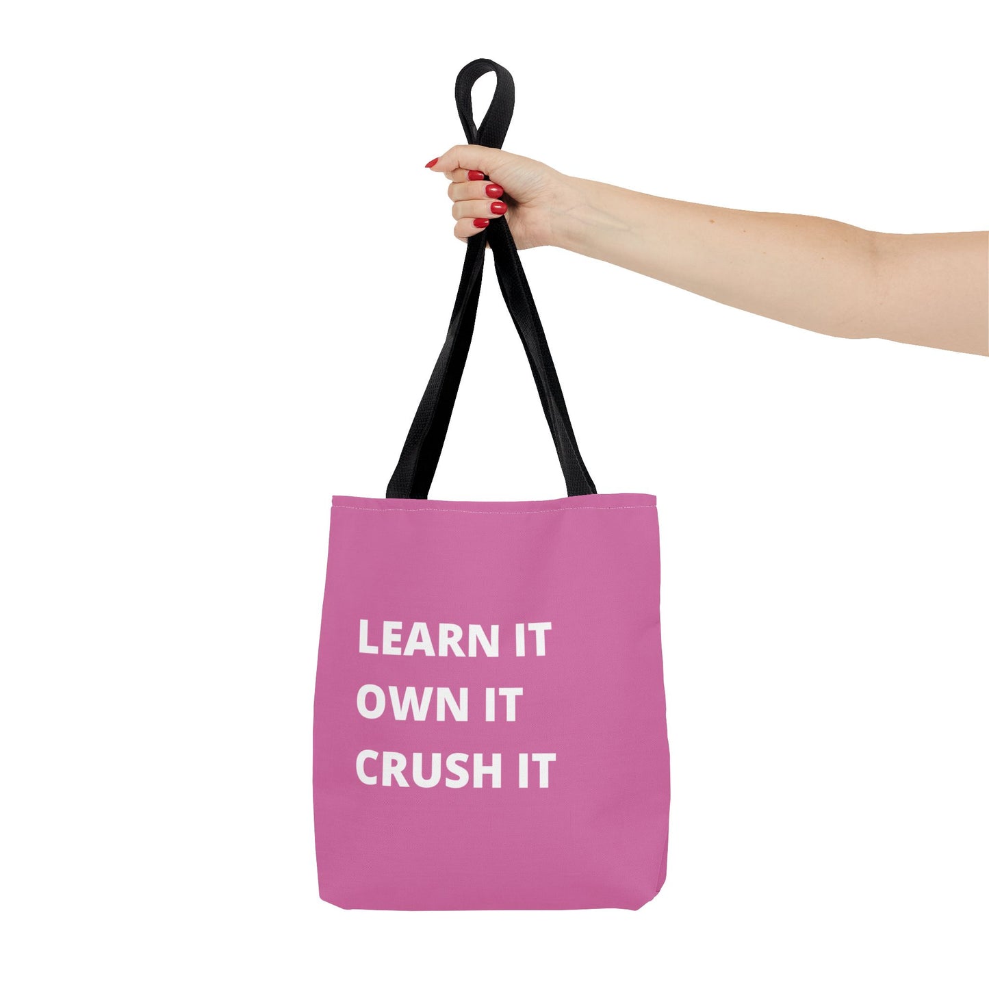 Light Pink Learn It Tote Bag