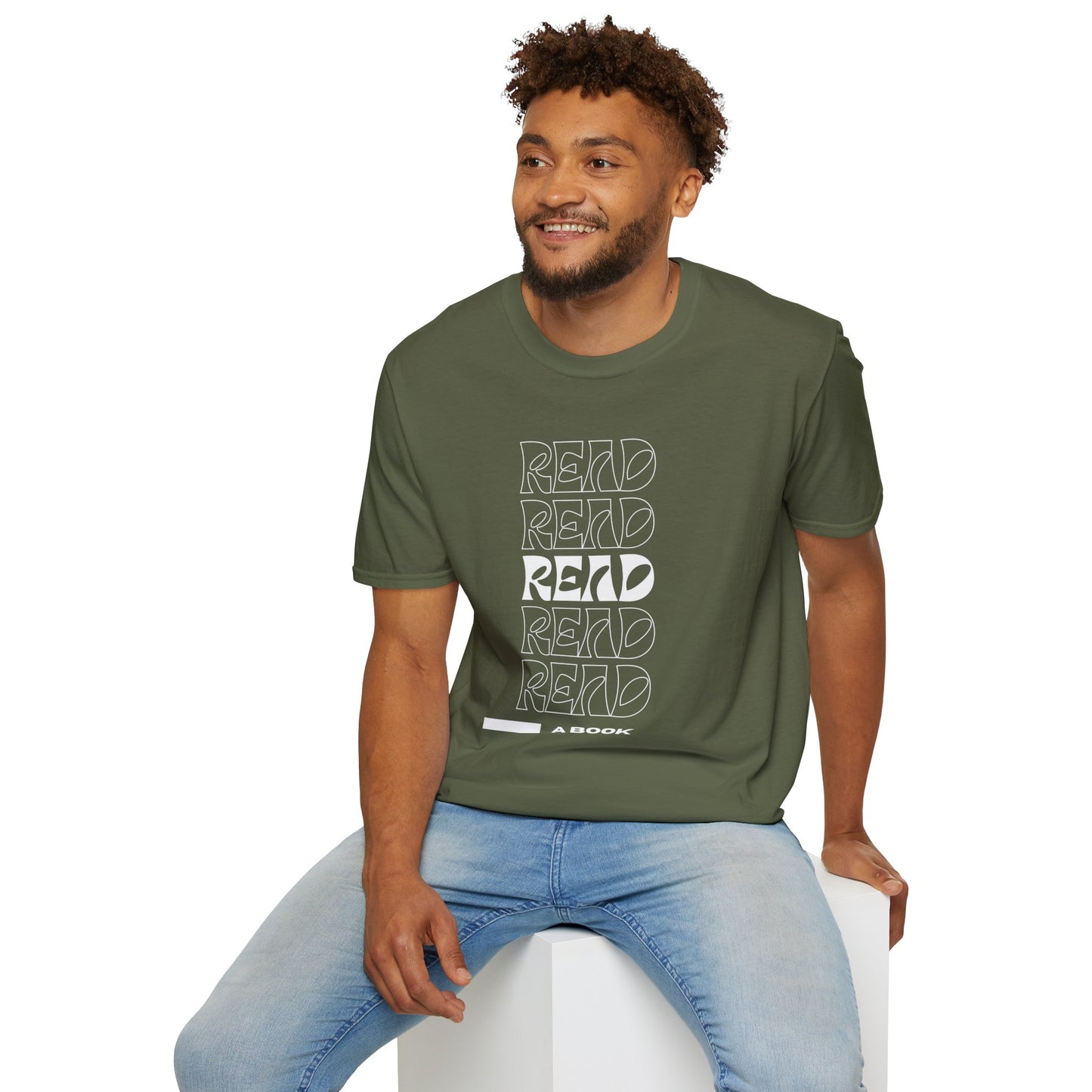 READ A Book Unisex Softstyle T-Shirt