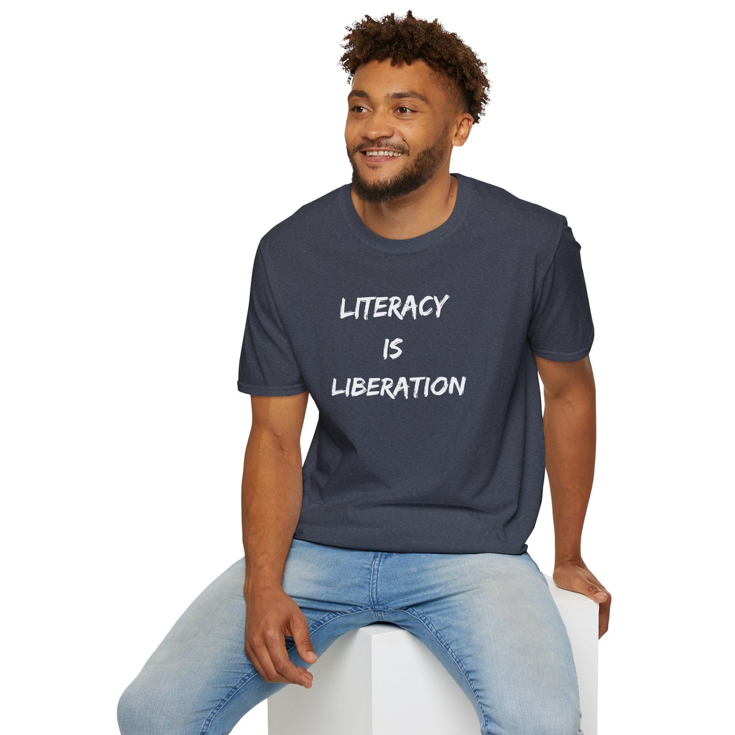 Literacy Is Liberation Unisex Softstyle T-Shirt