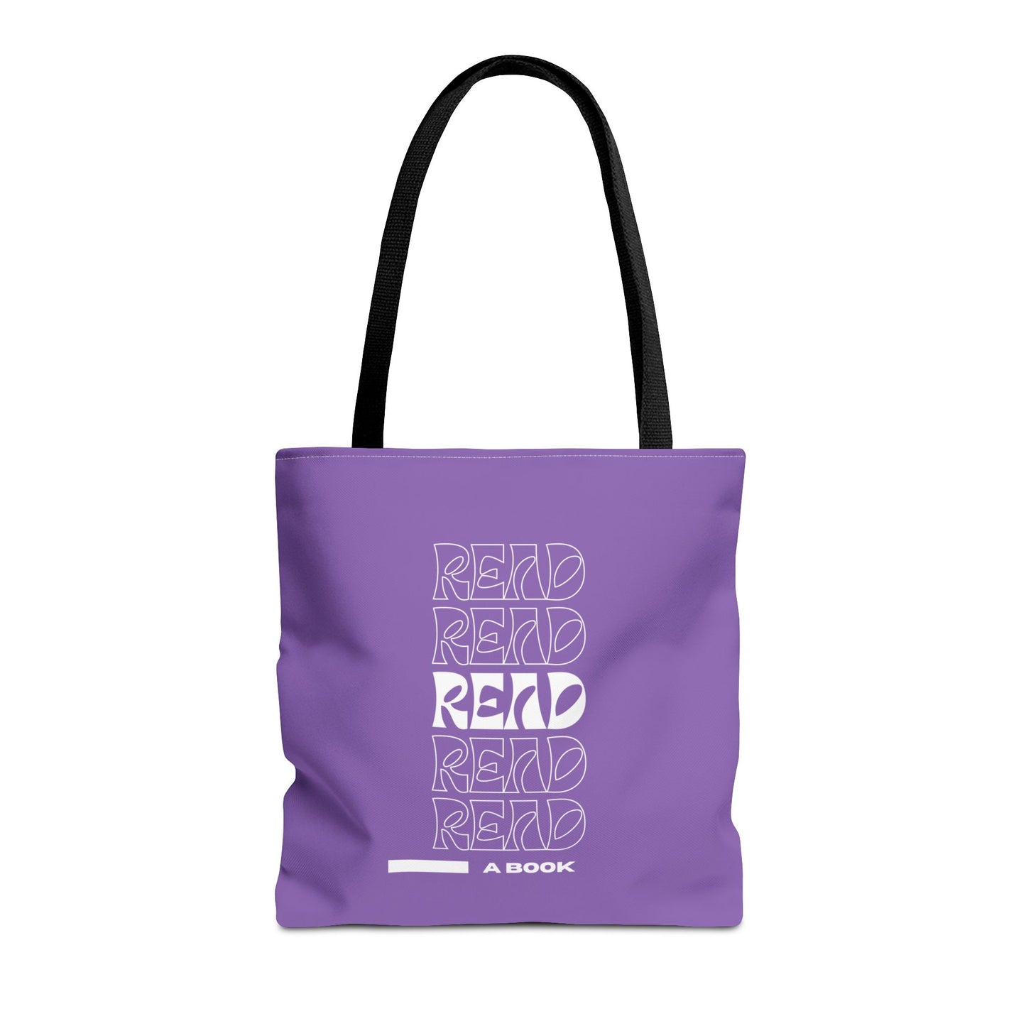 Light Purple Read A Book Tote Bag