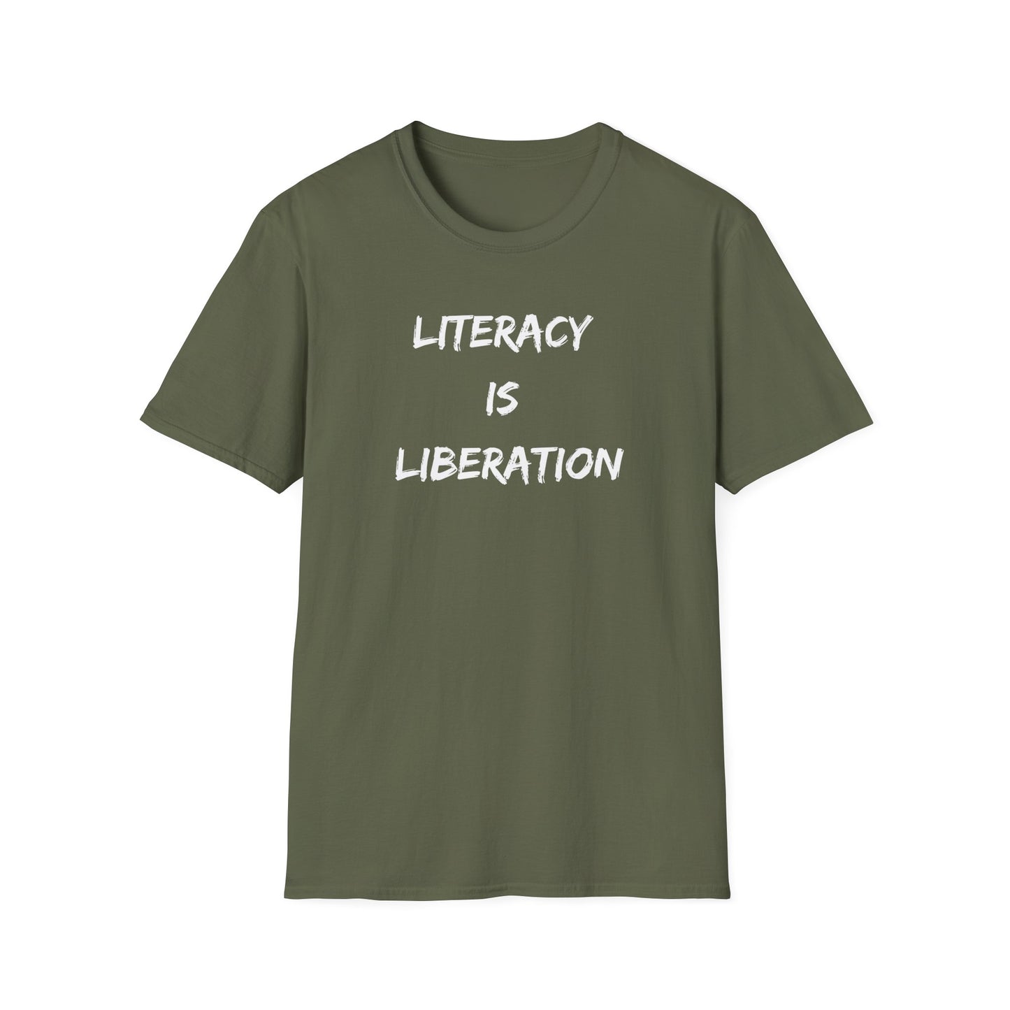 Literacy Is Liberation Unisex Softstyle T-Shirt