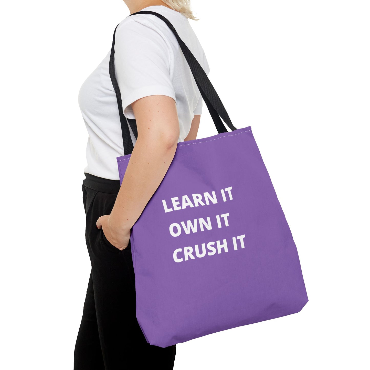 Light Purple Learn It Tote Bag