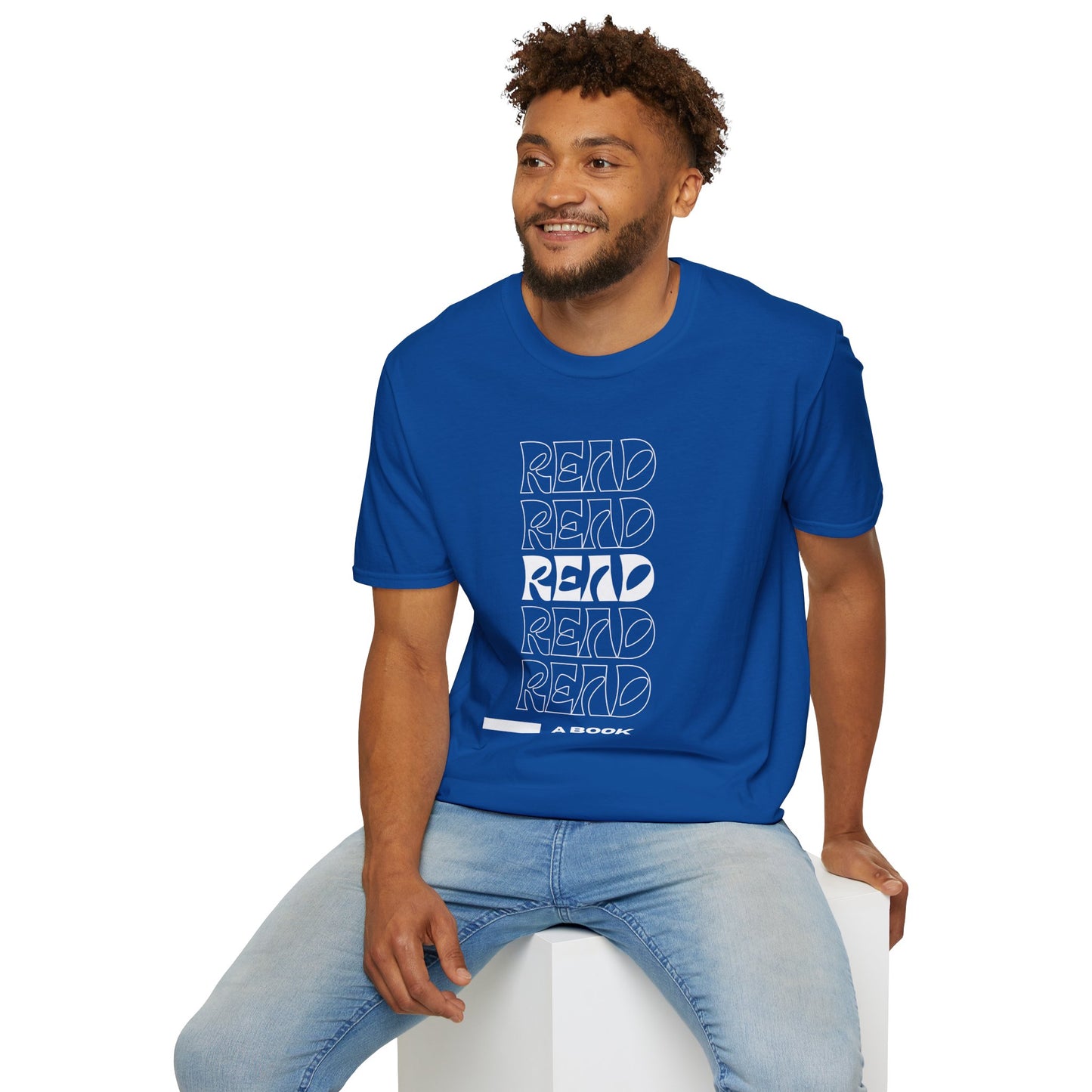 READ A Book Unisex Softstyle T-Shirt