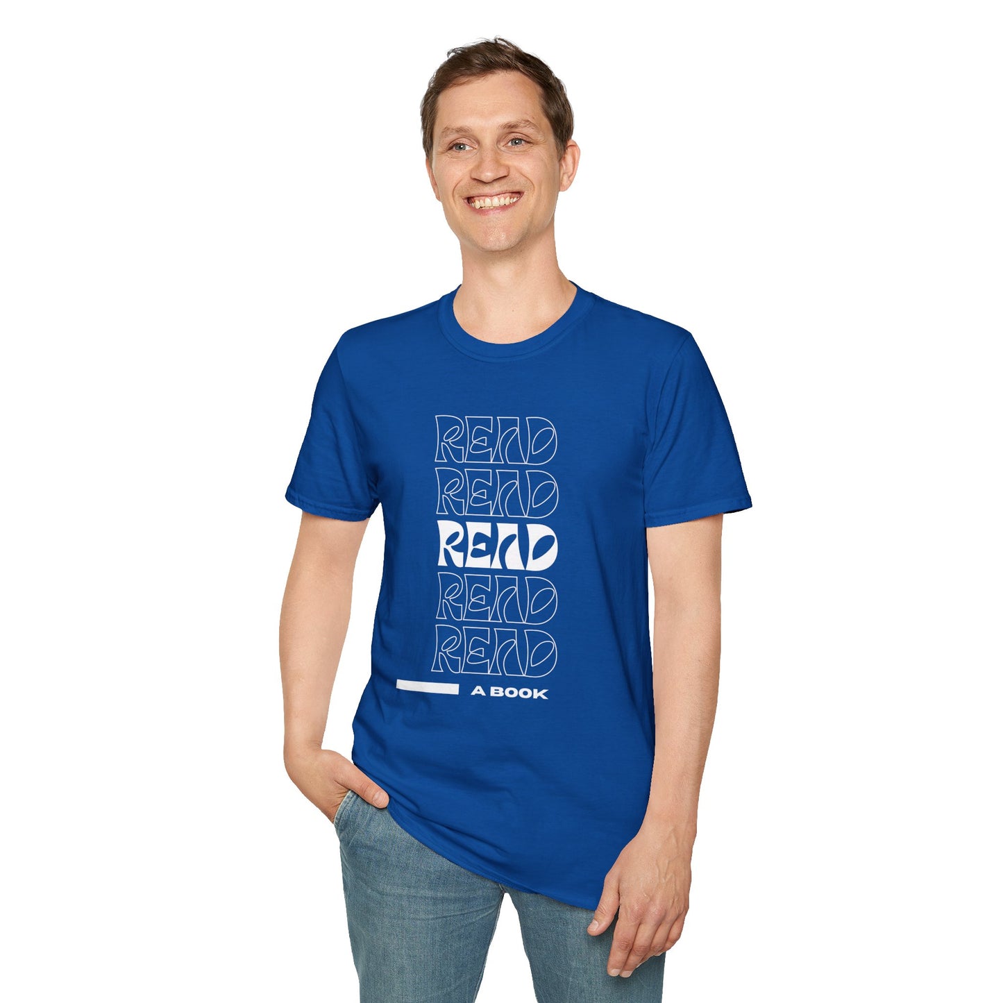 READ A Book Unisex Softstyle T-Shirt