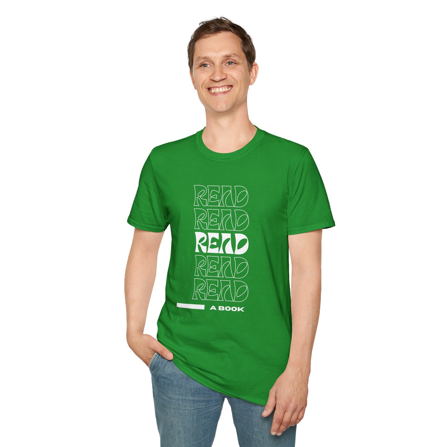 READ A Book Unisex Softstyle T-Shirt