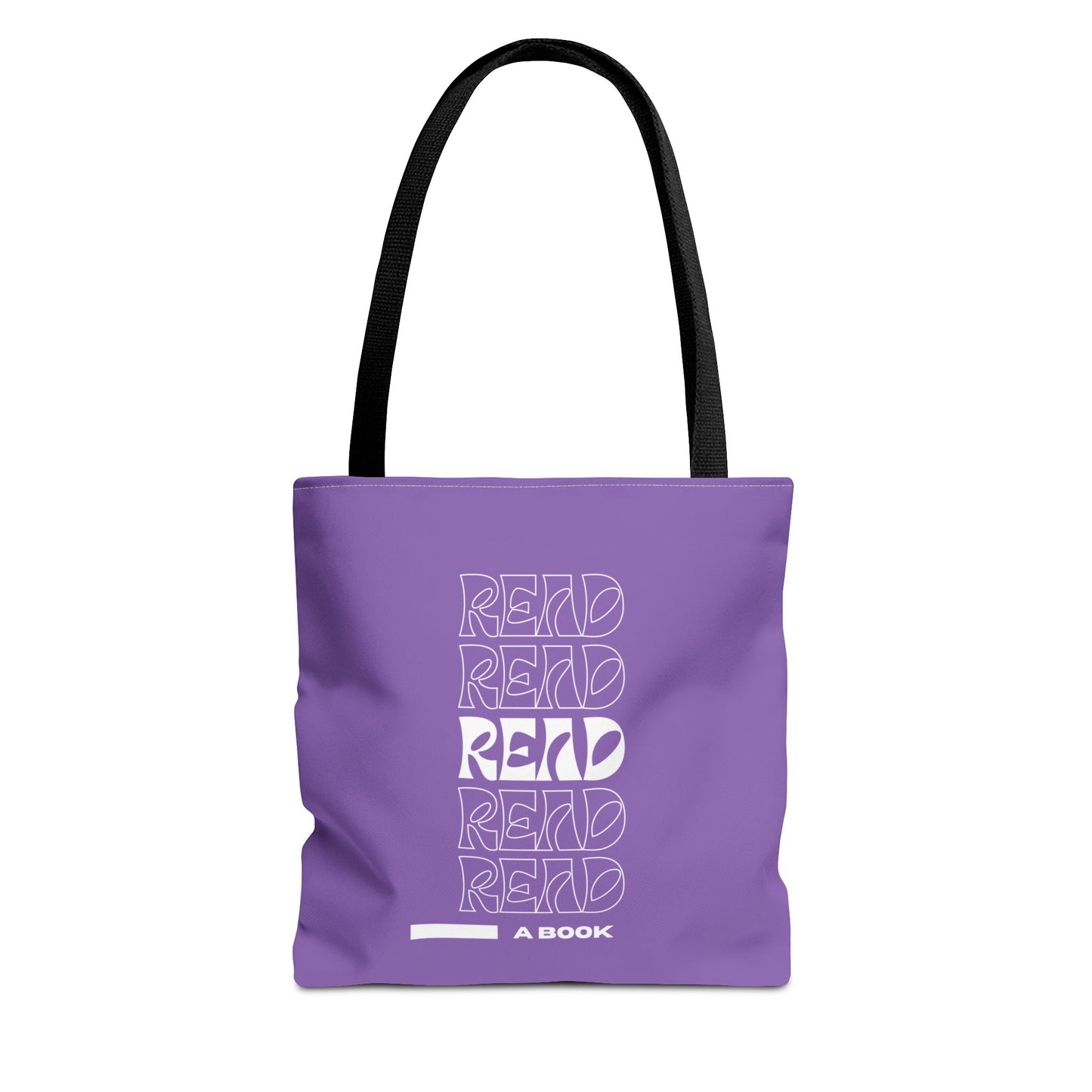 Light Purple Read A Book Tote Bag
