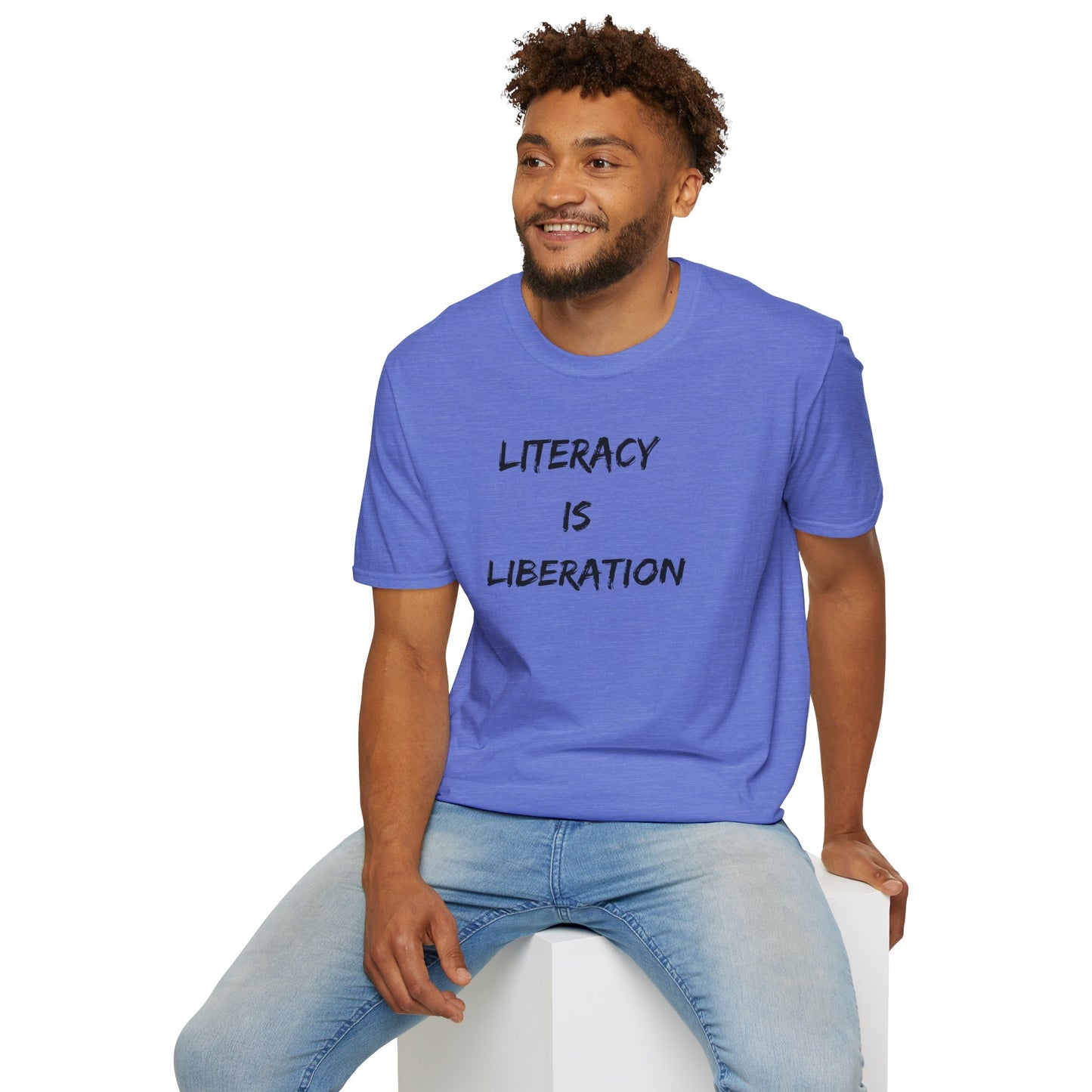 Literacy Is Liberation Unisex Softstyle T-Shirt
