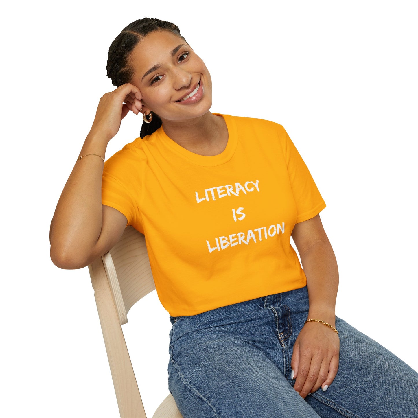 Literacy Is Liberation Unisex Softstyle T-Shirt