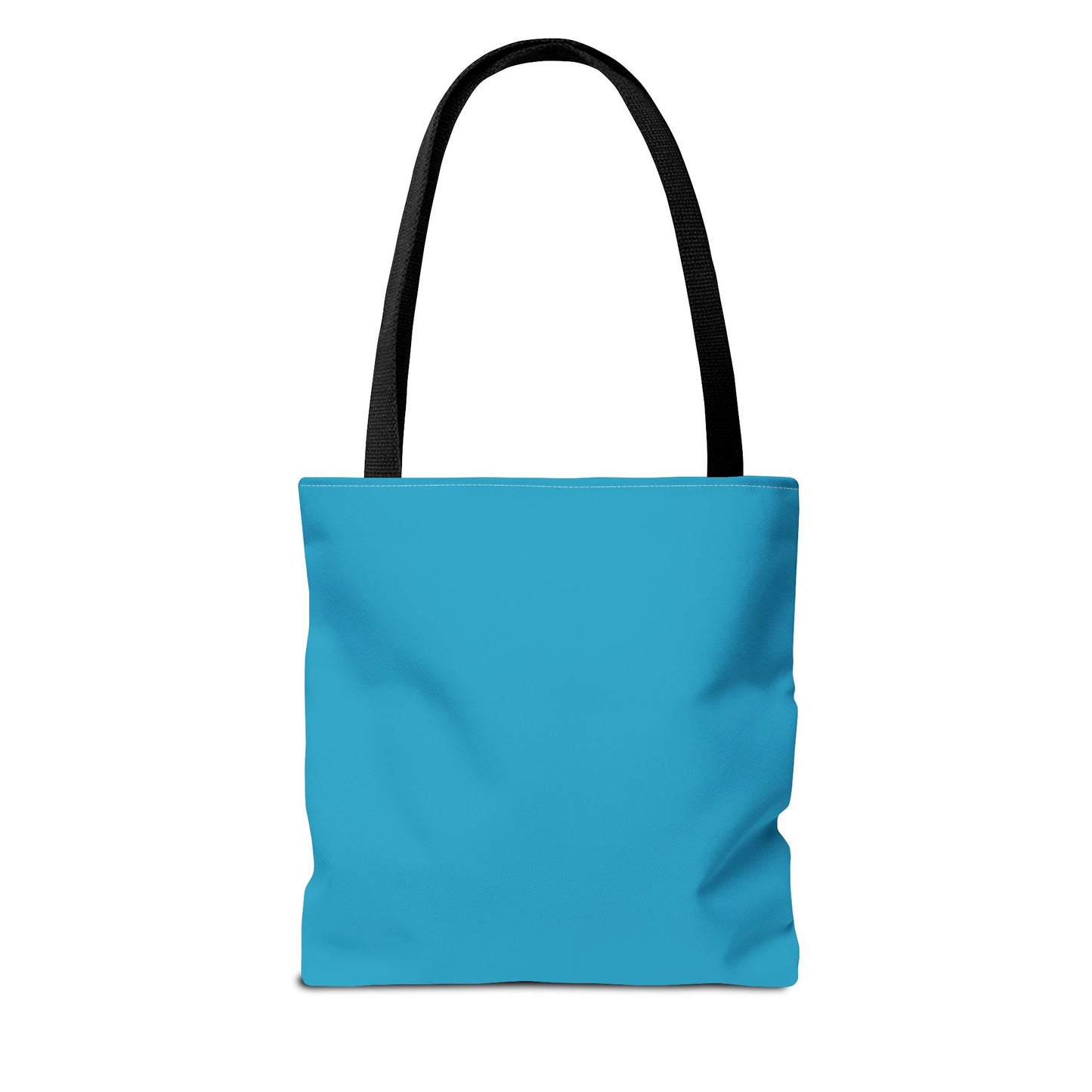 Turquoise Read A Book Tote Bag