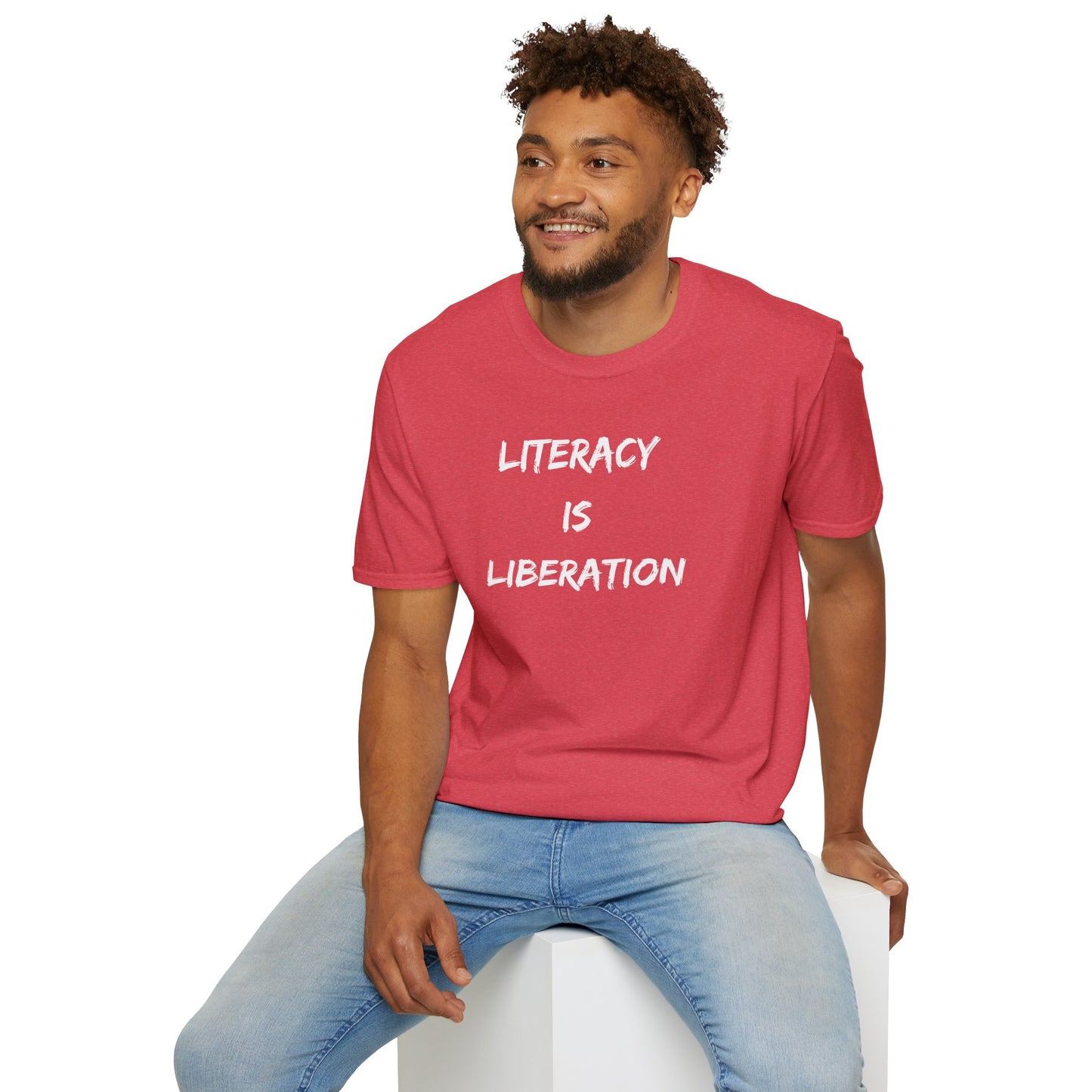 Literacy Is Liberation Unisex Softstyle T-Shirt