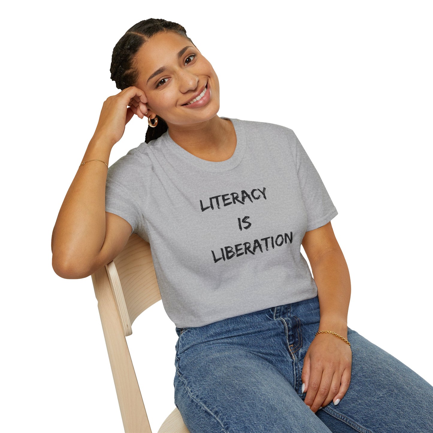 Literacy Is Liberation Unisex Softstyle T-Shirt