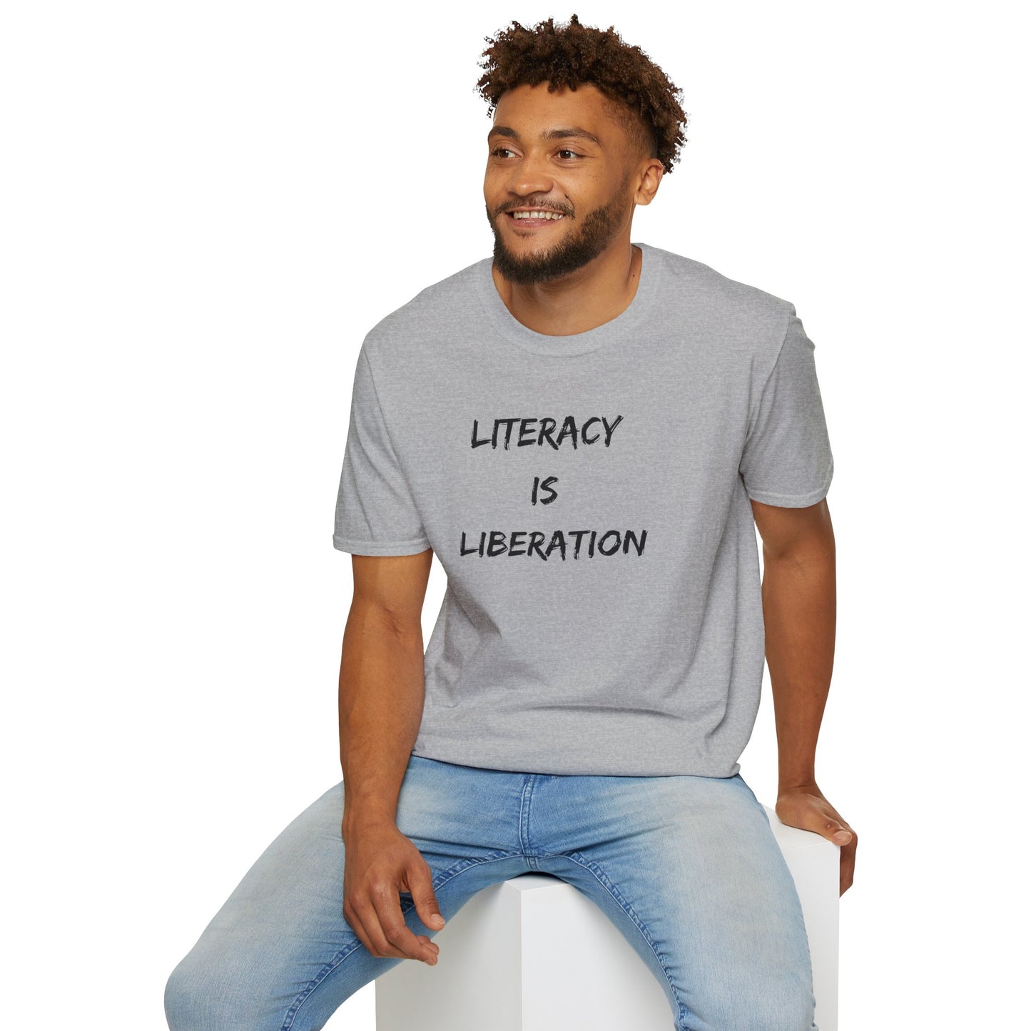 Literacy Is Liberation Unisex Softstyle T-Shirt
