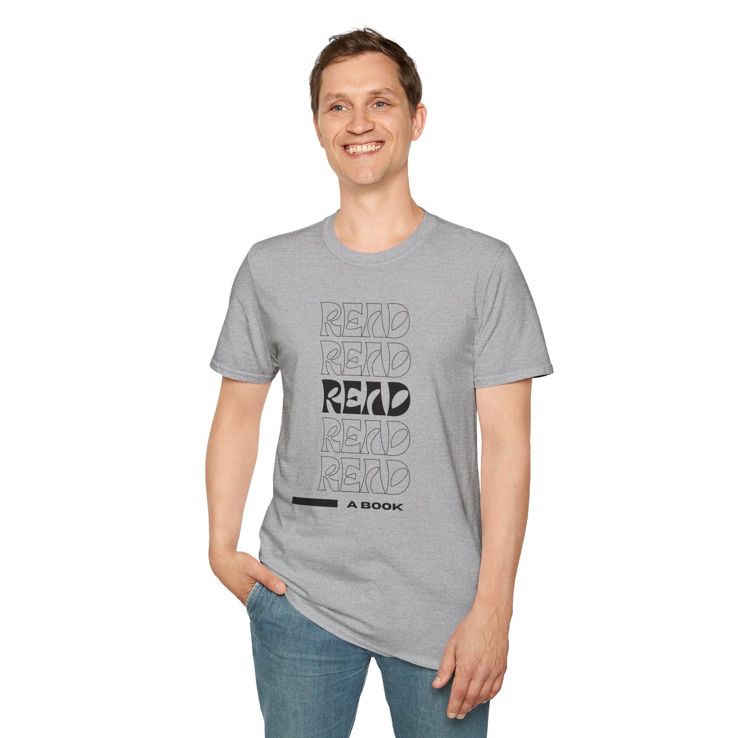 READ A Book Unisex Softstyle T-Shirt