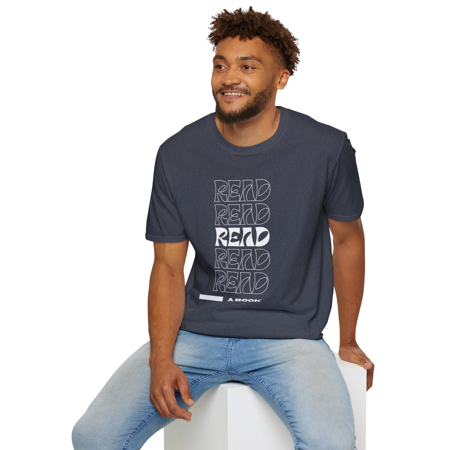 READ A Book Unisex Softstyle T-Shirt