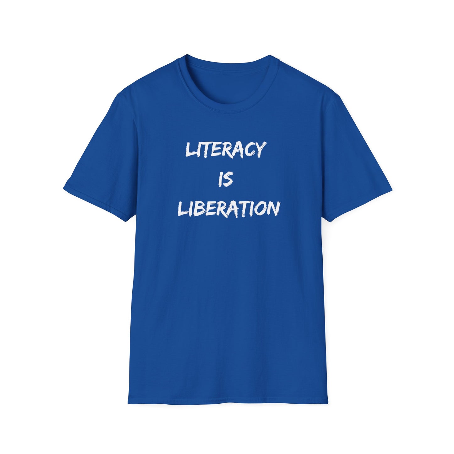 Literacy Is Liberation Unisex Softstyle T-Shirt