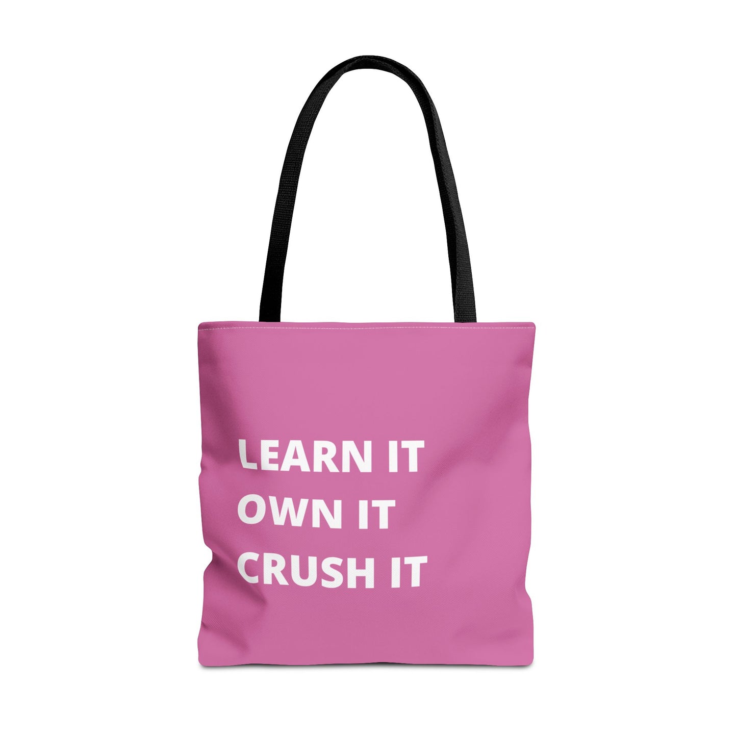 Light Pink Learn It Tote Bag