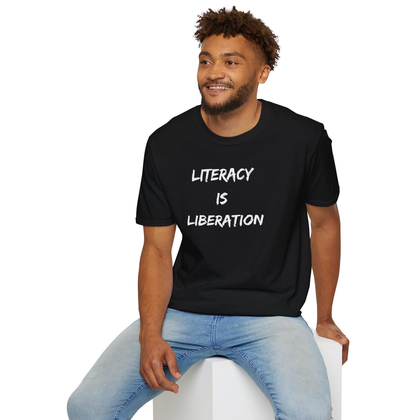Literacy Is Liberation Unisex Softstyle T-Shirt