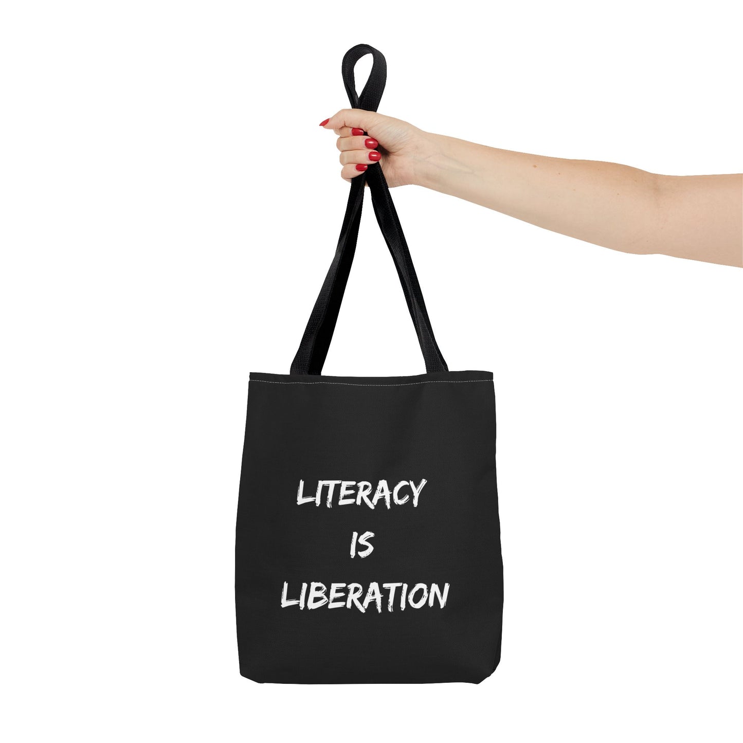 Black Literacy Tote Bag