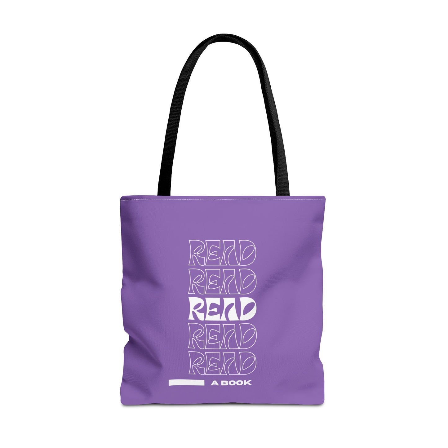 Light Purple Read A Book Tote Bag
