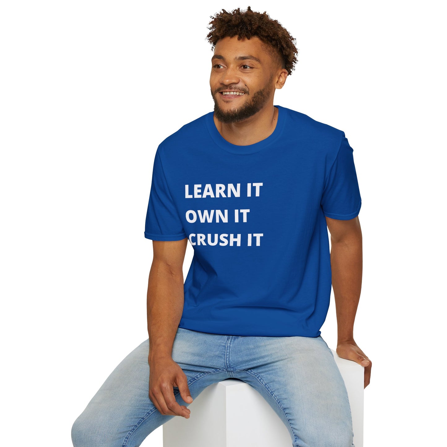 Learn, Own, Crush Unisex Softstyle T-Shirt